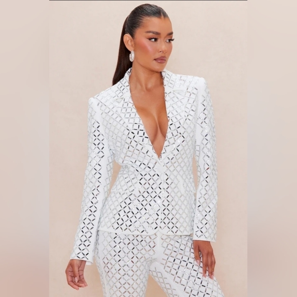 Embellished 2 Piece Suit-